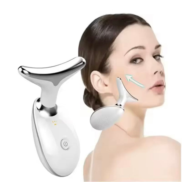 Face Glow - Anti aging face and neck lifting LED light treatment wand